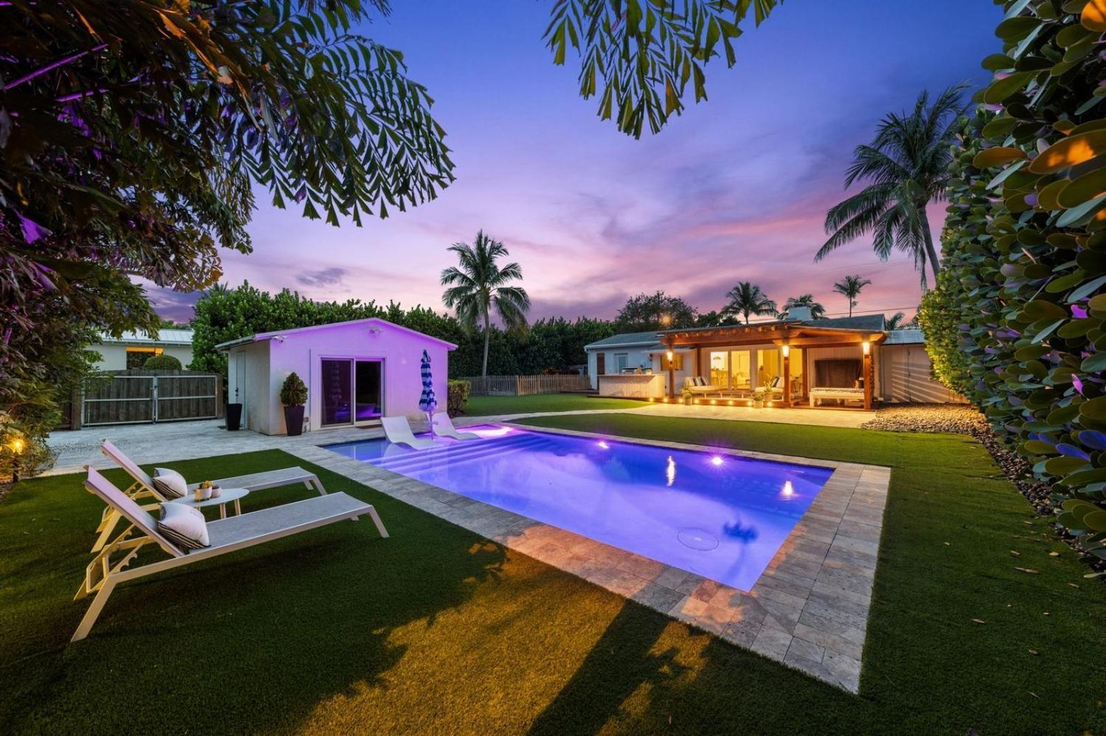 Вилла Casa Azure Делрей-Бич Экстерьер фото