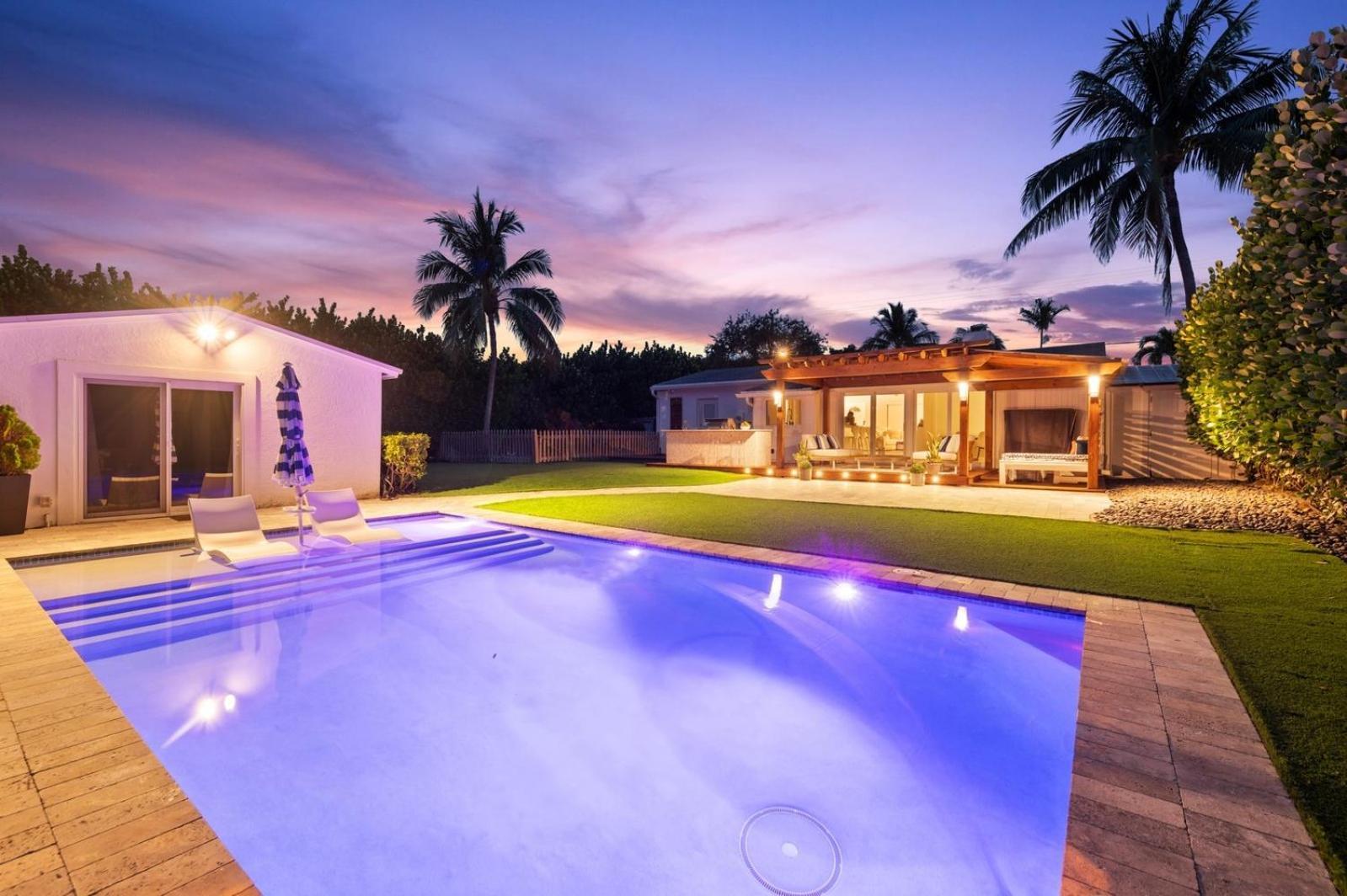 Вилла Casa Azure Делрей-Бич Экстерьер фото